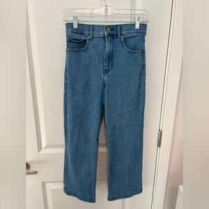 Express Cropped Wide Leg High Rise 4